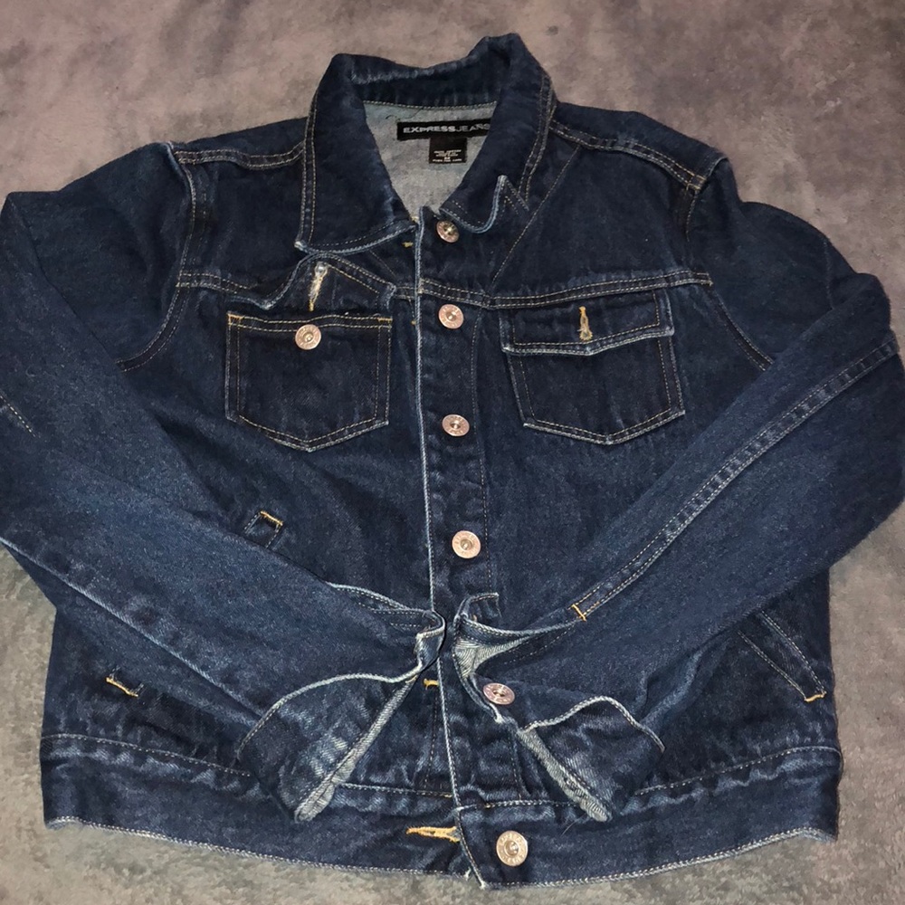 express jeans jean jacket